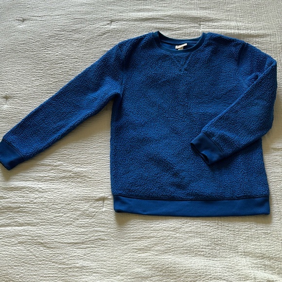 Cat & Jack Royal Blue Plush Fleece Seatshirt - Picture 1 of 9